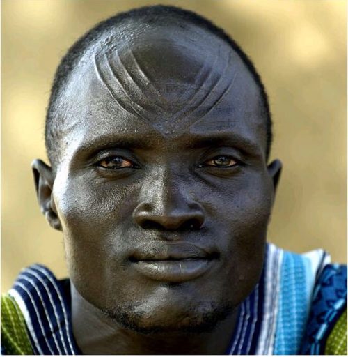 African tribal markings and meanings