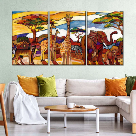 Showcase Your Love for the Africa Continent with African Themed Wall ...